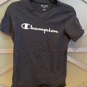 Black Champion tee